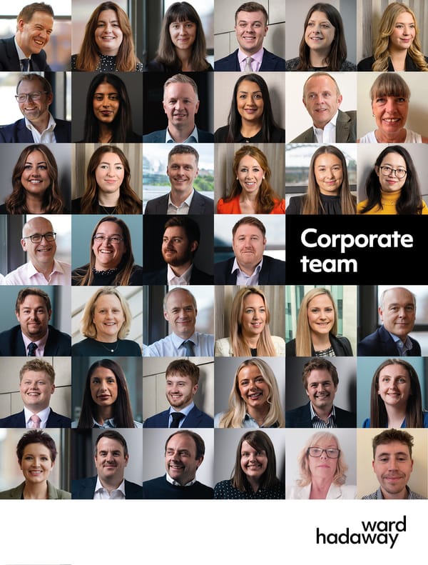 Ward Hadaway ranked Yorkshire’s most active dealmaker