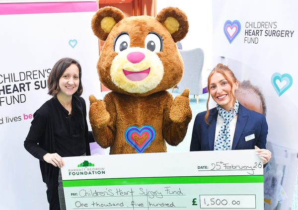 Yorkshire house builder supports Children's Heart Surgery Fund