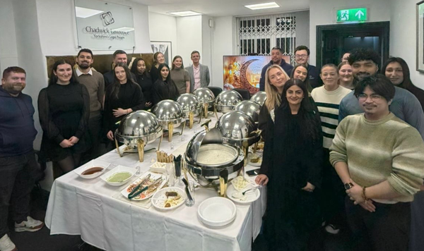 Chadwick Lawrence donates £2,500 to support a number of initiatives this Ramadan